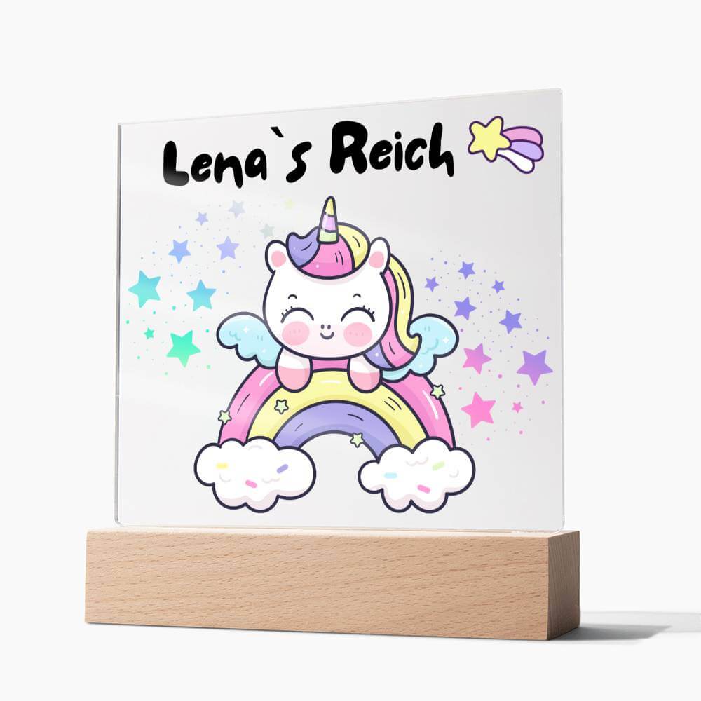 Zauberhafte Lampe im Einhorn-Design!🦄