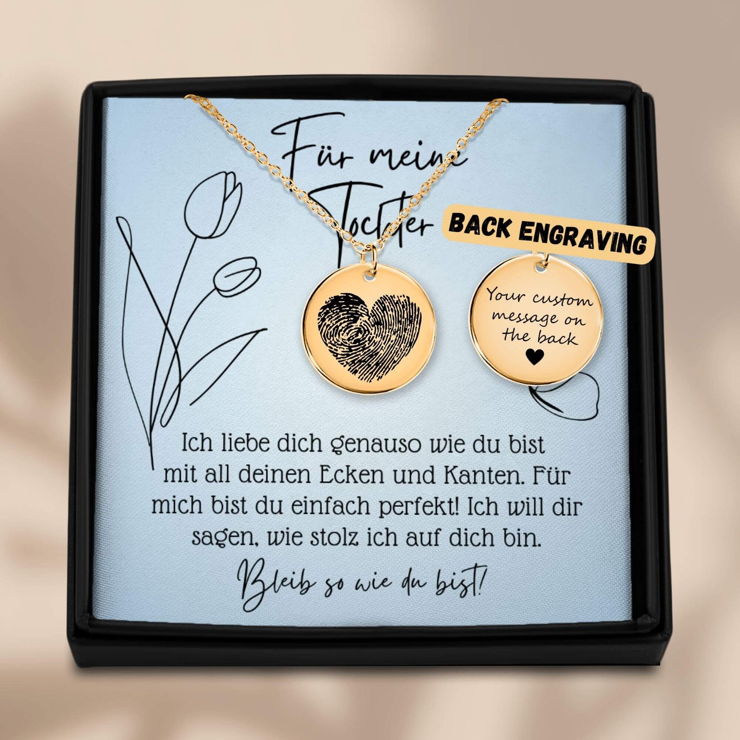 Kette für Tochter - Herz