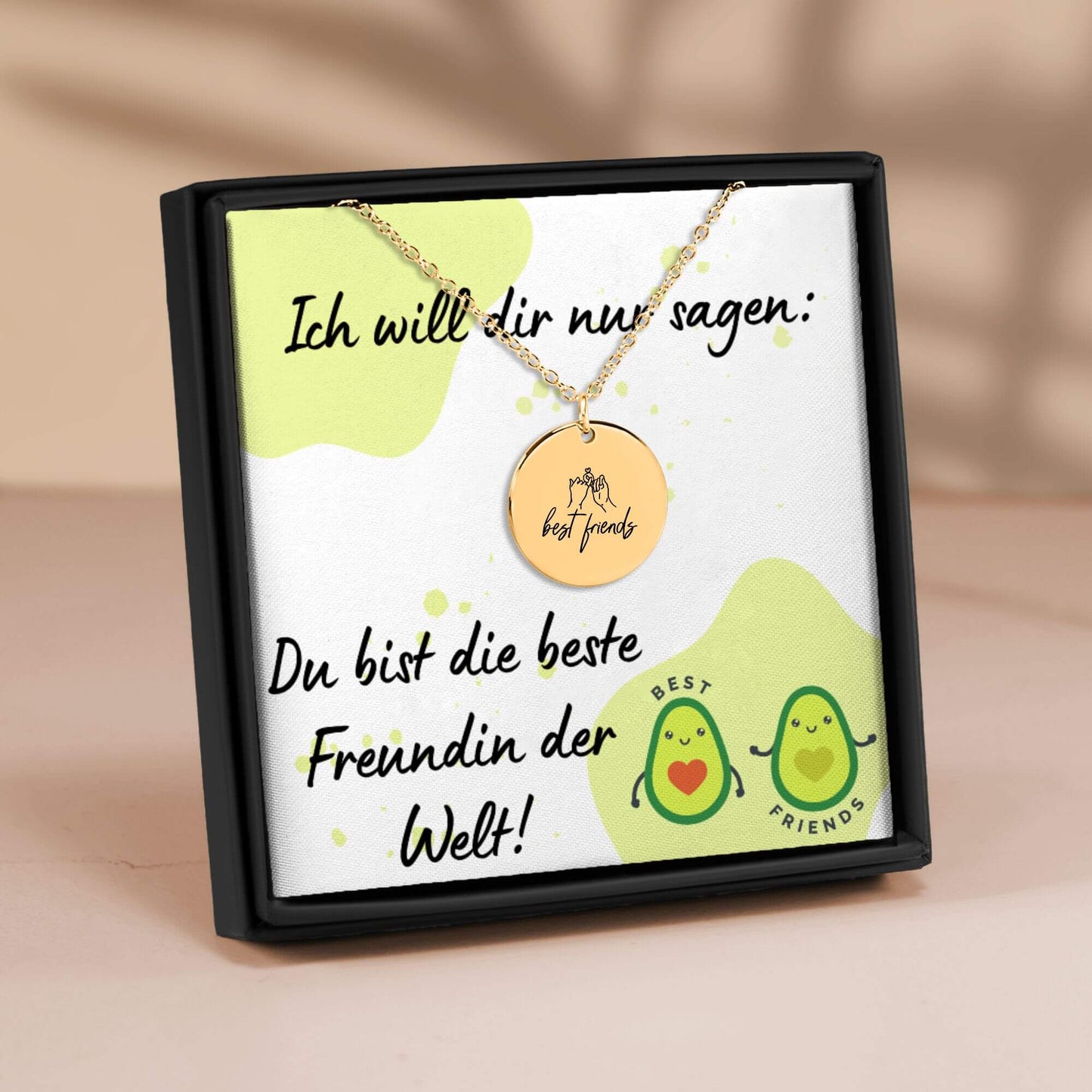 Kette für deine beste Freundin mit Geschenkbox