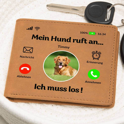 Personalisierte Geldbörse für alle Hundefreunde