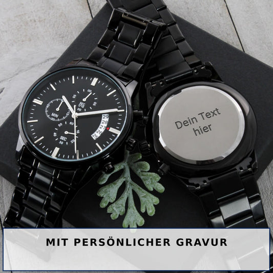 Uhr mit persönlicher Gravur