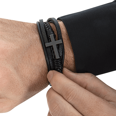 Armband für Mann mit süßer Karte