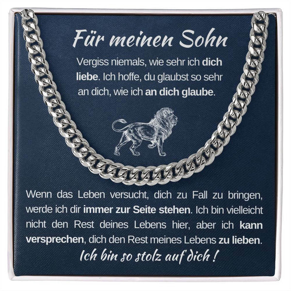 Kette für Sohn mit Karte