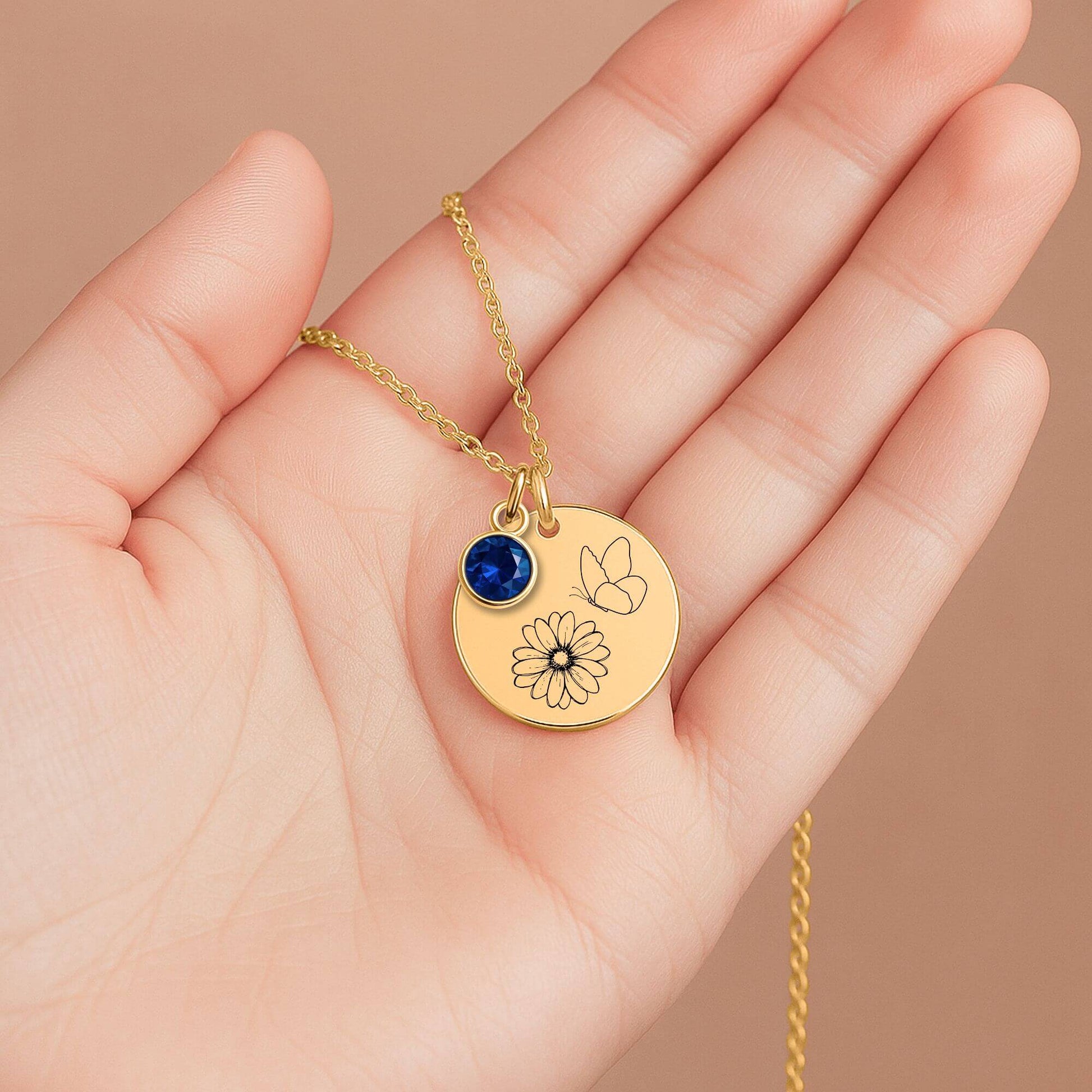 Weihnachtsgeschenk für Tochter, Hochzeitstagsgeschenk für Tochter, liebevolle Botschaft Schmuck, Schmuck mit Gravur, Geschenk für besondere Anlässe, emotionale Geschenke, Tochter Schmuck Geschenk, edle Halskette Tochter