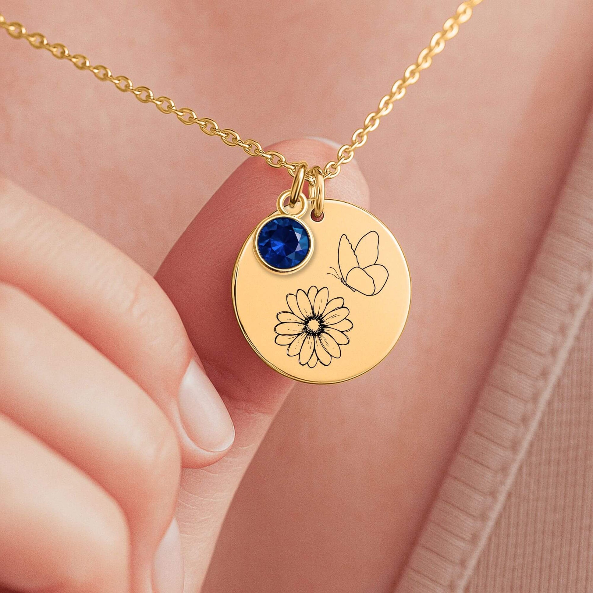 Geschenk für Tochter, Halskette für Tochter, Mutter Tochter Schmuck, Tochter Geschenkidee, personalisierte Halskette, gravierte Kette, Schmuck mit Botschaft, Geschenk mit Gravur, Tochter Geburtstag Geschenk, Mutter Tochter Geschenk