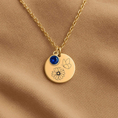 Geschenk für Tochter, Halskette für Tochter, Mutter Tochter Schmuck, Tochter Geschenkidee, personalisierte Halskette, gravierte Kette, Schmuck mit Botschaft, Geschenk mit Gravur, Tochter Geburtstag Geschenk, Mutter Tochter Geschenk,