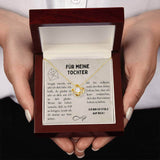 Kette mit Spruch in Geschenkbox verpackt für deine Tochter/ Geschenkidee für Tochter/Karte für Tochter/ Halskette für Tochter/Geburtstag