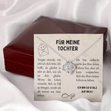 Kette mit Spruch in Geschenkbox verpackt für deine Tochter/ Geschenkidee für Tochter/Karte für Tochter/ Halskette für Tochter/Geburtstag
