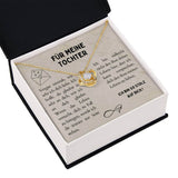 Kette mit Spruch in Geschenkbox verpackt für deine Tochter/ Geschenkidee für Tochter/Karte für Tochter/ Halskette für Tochter/Geburtstag