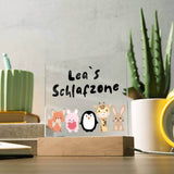 Beruhigende Lampe für dein Kind mit Name