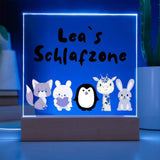 Beruhigende Lampe für dein Kind mit Name