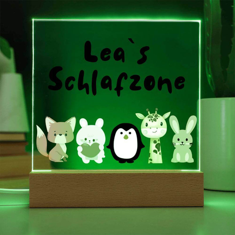 Beruhigende Lampe für dein Kind mit Name