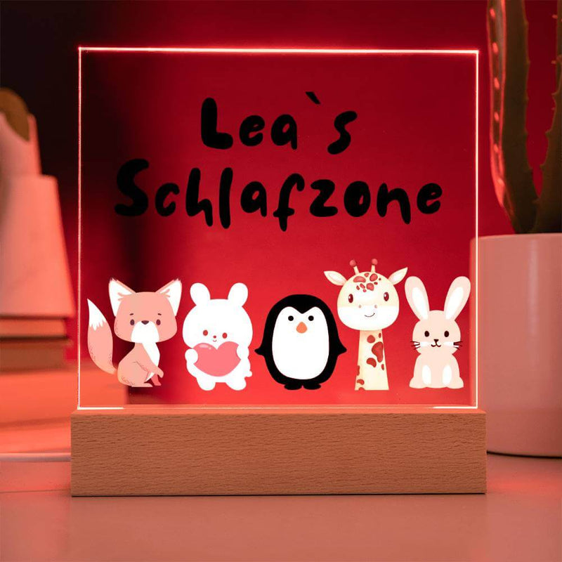 Beruhigende Lampe für dein Kind mit Name