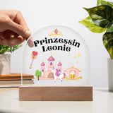 Personalisiertes Nachtlicht für kleine Prinzessinnen!