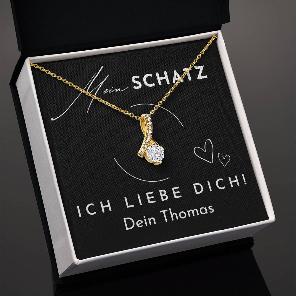 Geschenkbox "Ich liebe dich" mit Absender