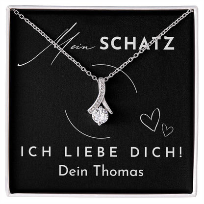 Geschenkbox "Ich liebe dich" mit Absender