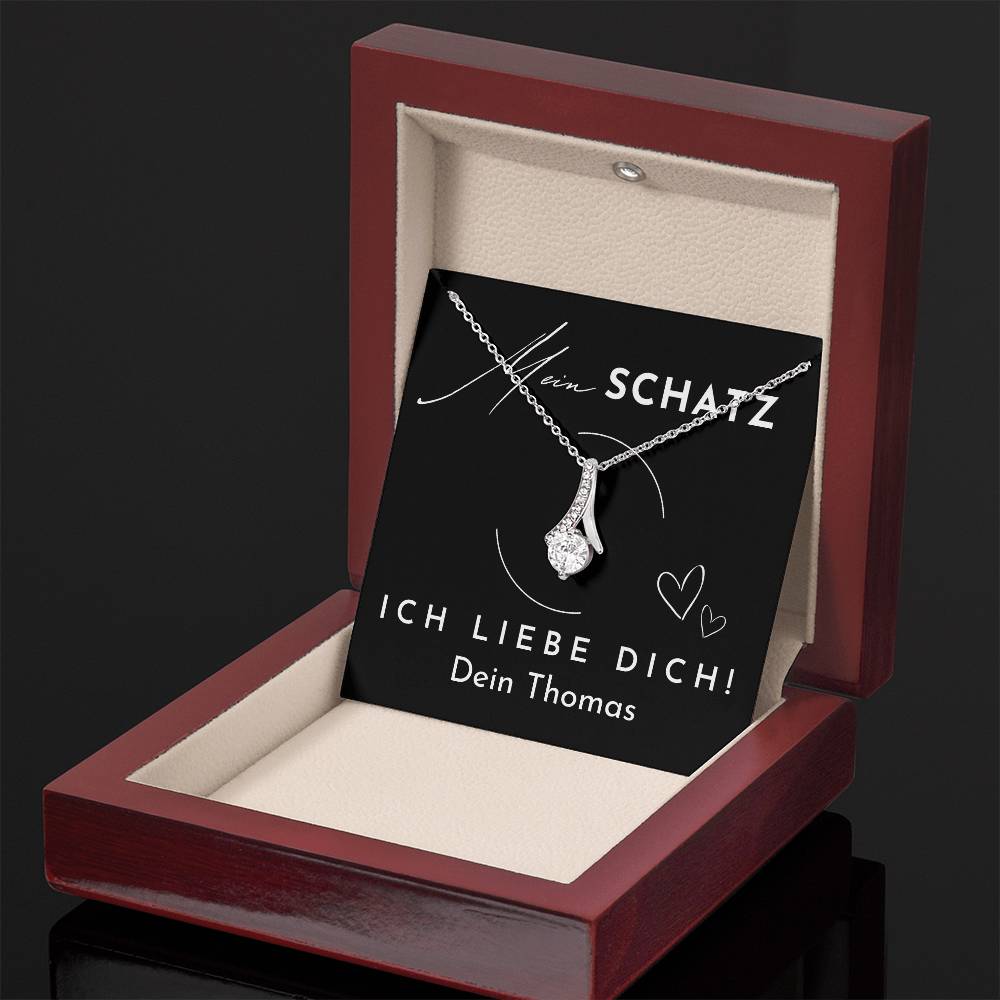 Geschenkbox "Ich liebe dich" mit Absender