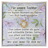 Kette für deine Tochter + Wunschkarte und Geschenkbox!