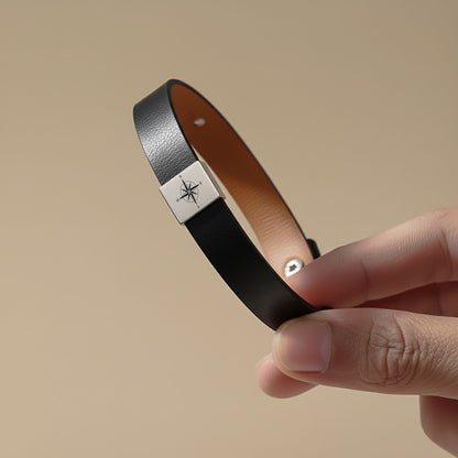 Edles Armband für deinen Sohn mit Gravur & Karte