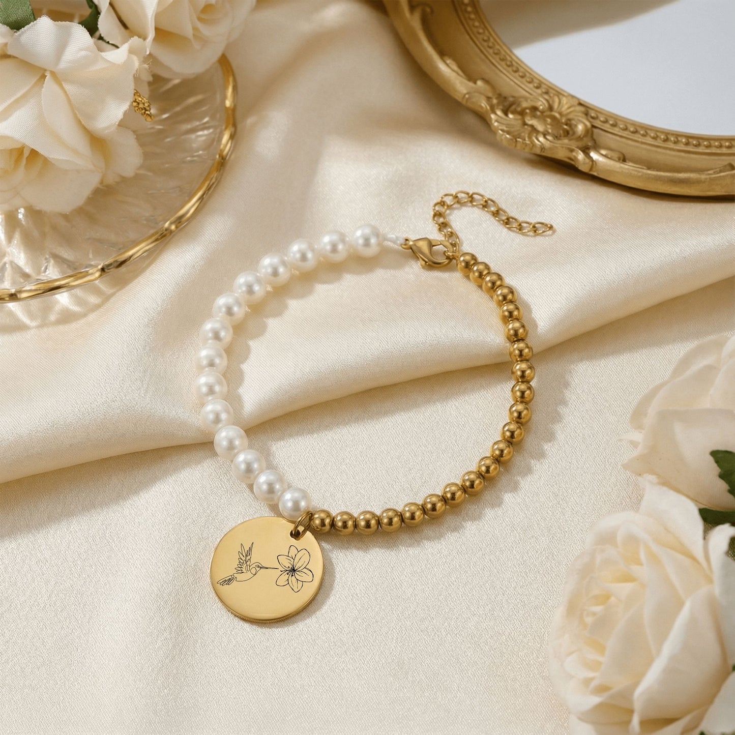 Edles Perlen-Armband für deine Tochter