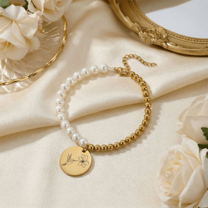 Edles Perlen-Armband für deine Tochter