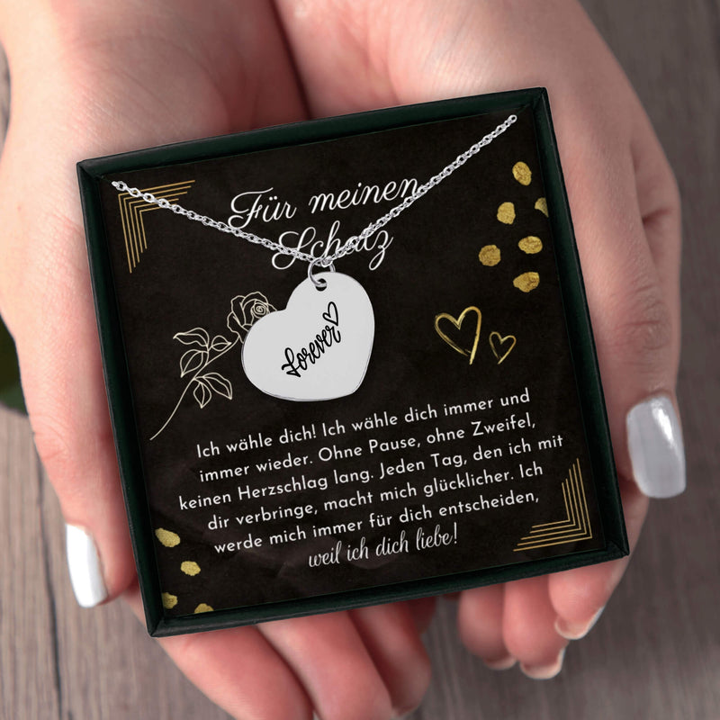 Kette für deinen Schatz - forever