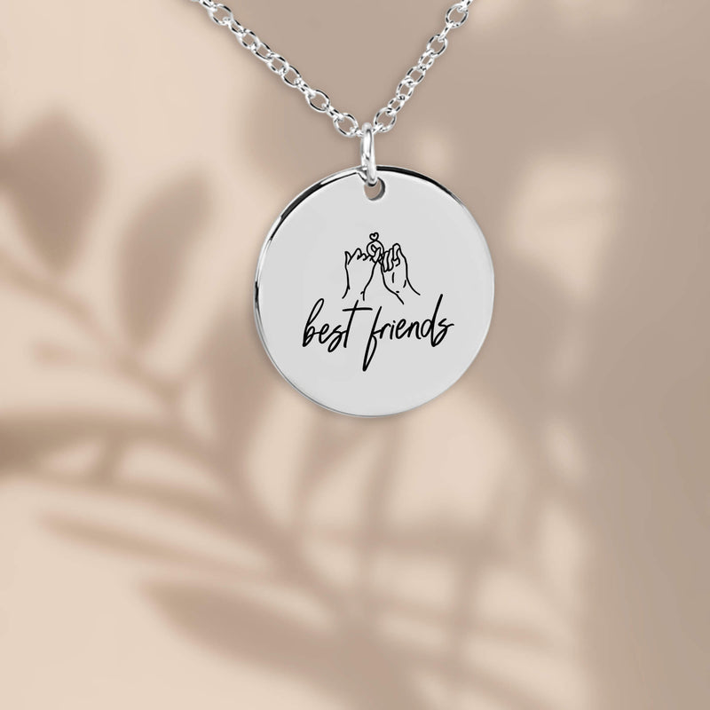 Bestie,BFF, Avocado Kette, Forever, beste Freundin 