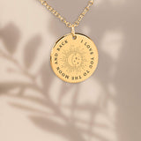 Tochter Geschenk von Mama, geschenk tochter von mama, kette tochter, an meine tochter, Geschenk zum Abitur, Geschenk zum Abschluss, Geschenk zum 20 Geburtstag, Geburtstagsgeschenk, geschenk von papa für tochter, Karte für Tochter, Halskette Tochter