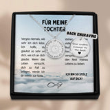 Tochter Geschenk von Mama, geschenk tochter von mama, kette tochter, an meine tochter, Geschenk zum Abitur, Geschenk zum Abschluss, Geschenk zum 20 Geburtstag, Geburtstagsgeschenk, geschenk von papa für tochter, Karte für Tochter, Halskette Tochter