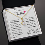 Kette für eure Tochter + Karte & Geschenkbox
