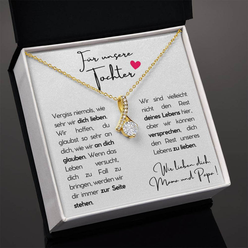 Kette für eure Tochter + Karte & Geschenkbox