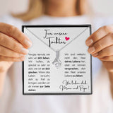 Kette für eure Tochter + Karte & Geschenkbox