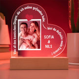 Personalisiertes Geschenk für Paare mit Foto