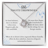 Engelszahl 666 - Kette mit Botschaft deiner Engel