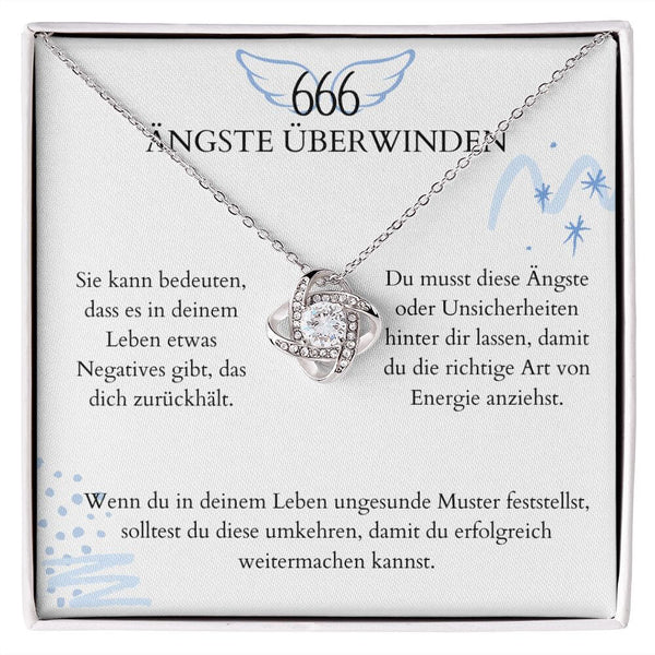 Engelszahl 666 - Kette mit Botschaft deiner Engel