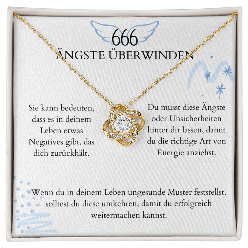 Engelszahl 666 - Kette mit Botschaft deiner Engel