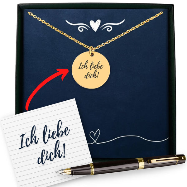 Personalisierte Kette, Geschenkidee zum Geburtstag