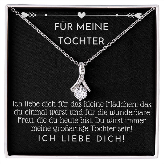 Jolina - Kette mit Karte für deine Tochter!