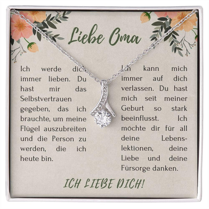 Halskette für Oma, Schmuck für Großmutter