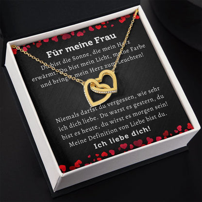 Kette mit eindrucksvoller Karte für deine Frau