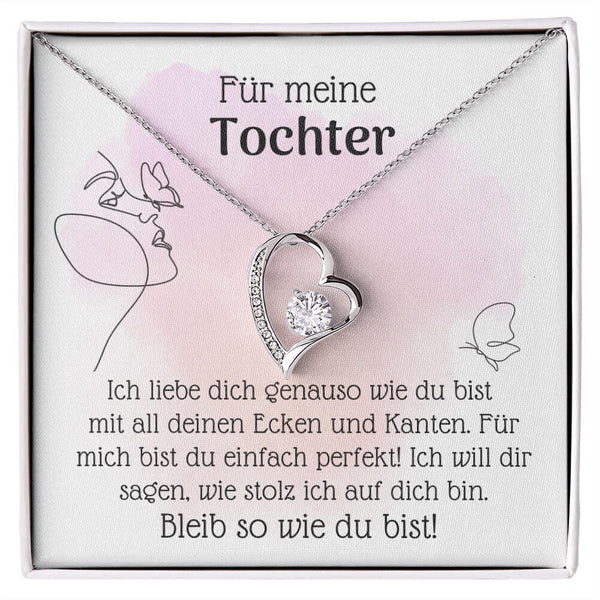 Herzkette - Für meine wunderbare Tochter