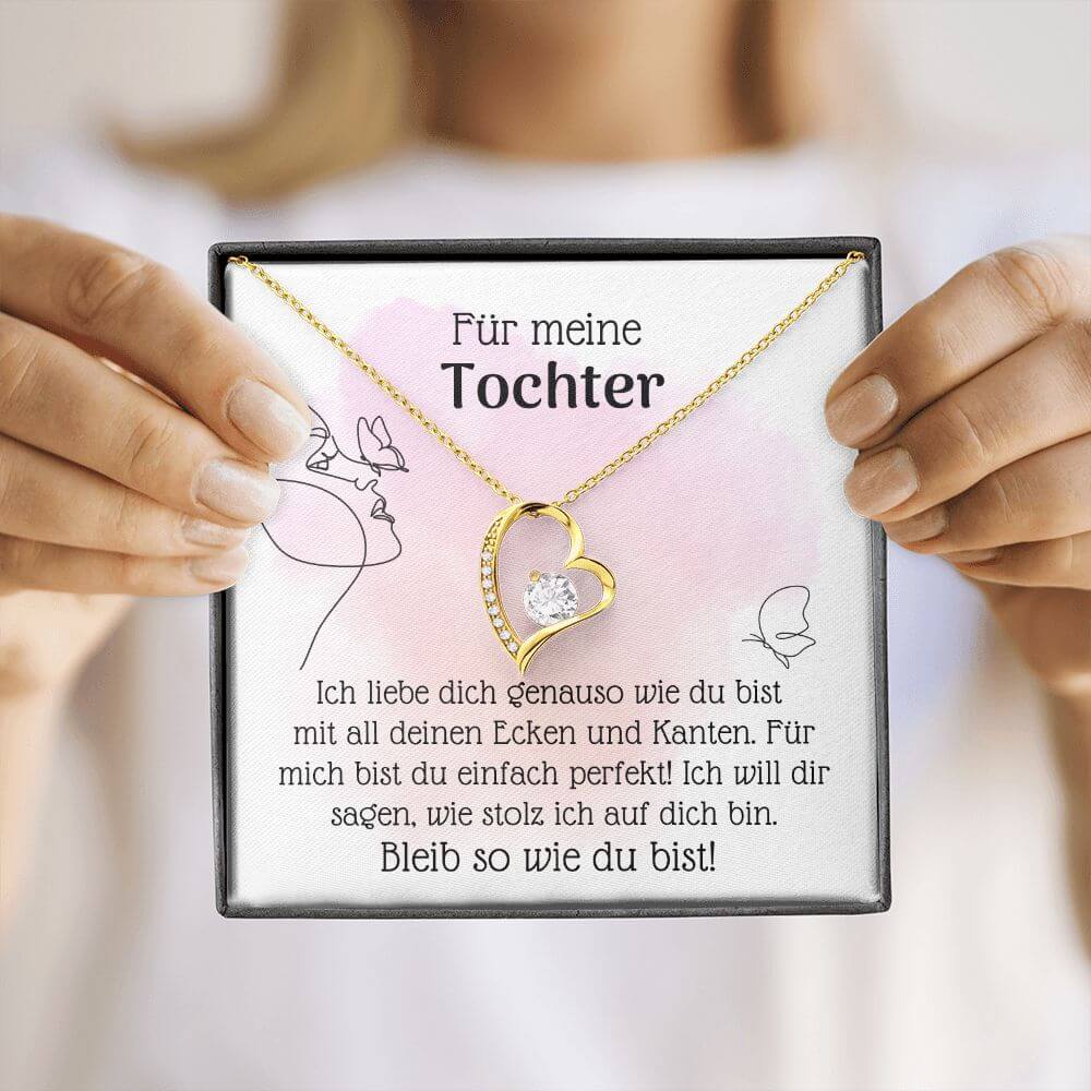 Herzkette - Für meine wunderbare Tochter