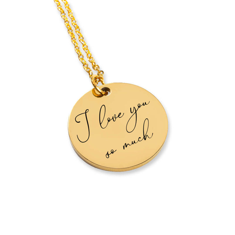 Personalisierbare Kette mit deiner Handschrift!